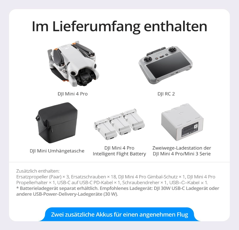 Ultraleichte Drohne mit 4K-Kamera